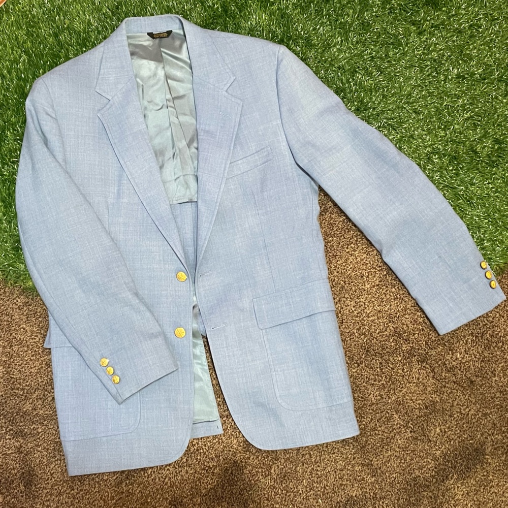 Vintage The Statesman Bruce Hulme Mens Sport Coat Size Large